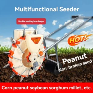 Semoir manuel à pousser Mono-rang-Kotumy