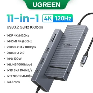 Hub USB Type-C 11-en-1 UGREEN