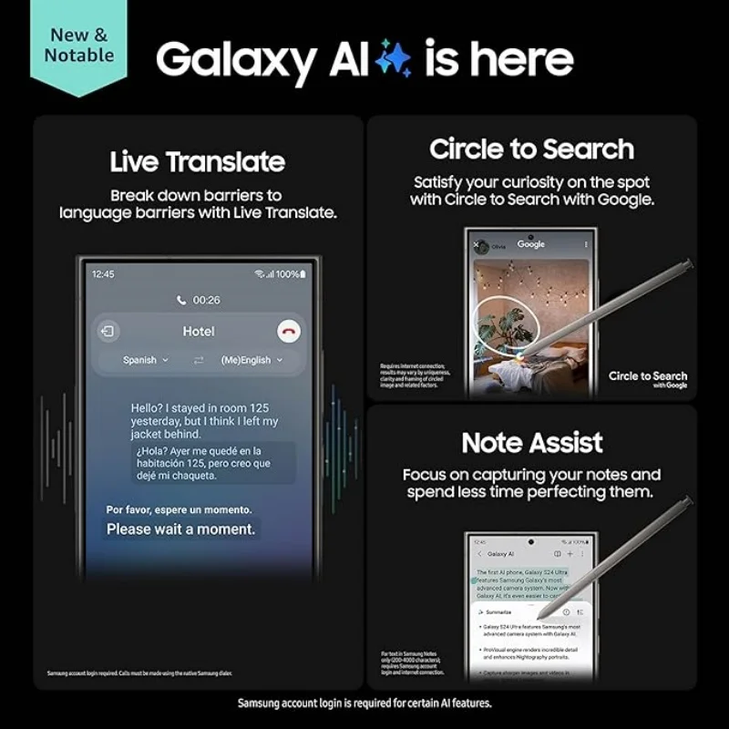 Samsung Galaxy S24 Ultra 5G - 12 Go RAM - 256 Go - 6.8" - Snapdragon – Image 13