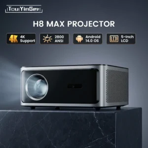 Touyinger 2800ANSI H8 MAX_Projecteur Intelligent Portable H8 MAX
