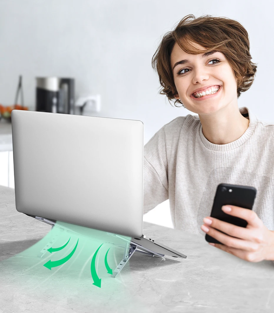 Support de PC Portable en Aluminium UGREEN – Image 16