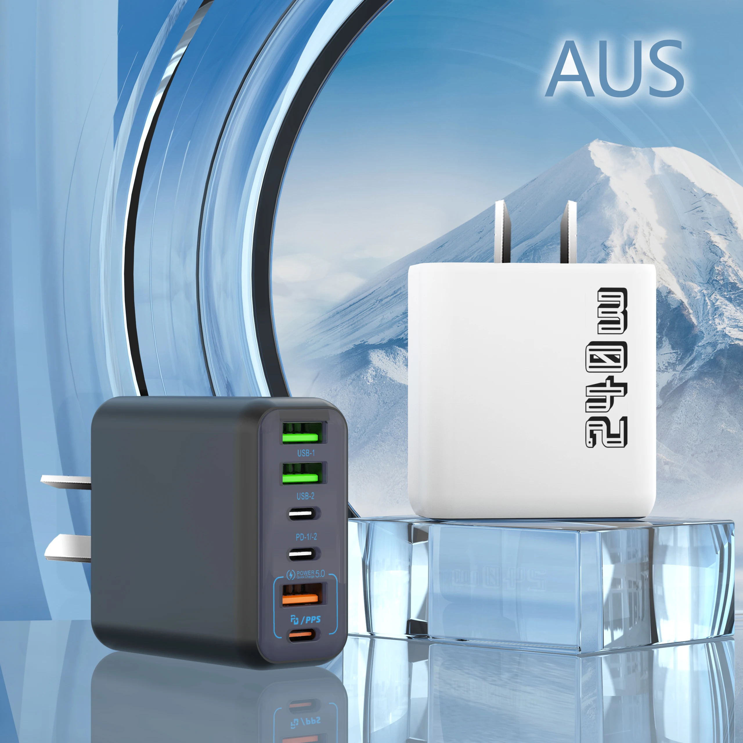 Chargeur Secteur USB-C 240W 6 Ports – Charge Ultra-Rapide PD3.0 Type-C – Image 8