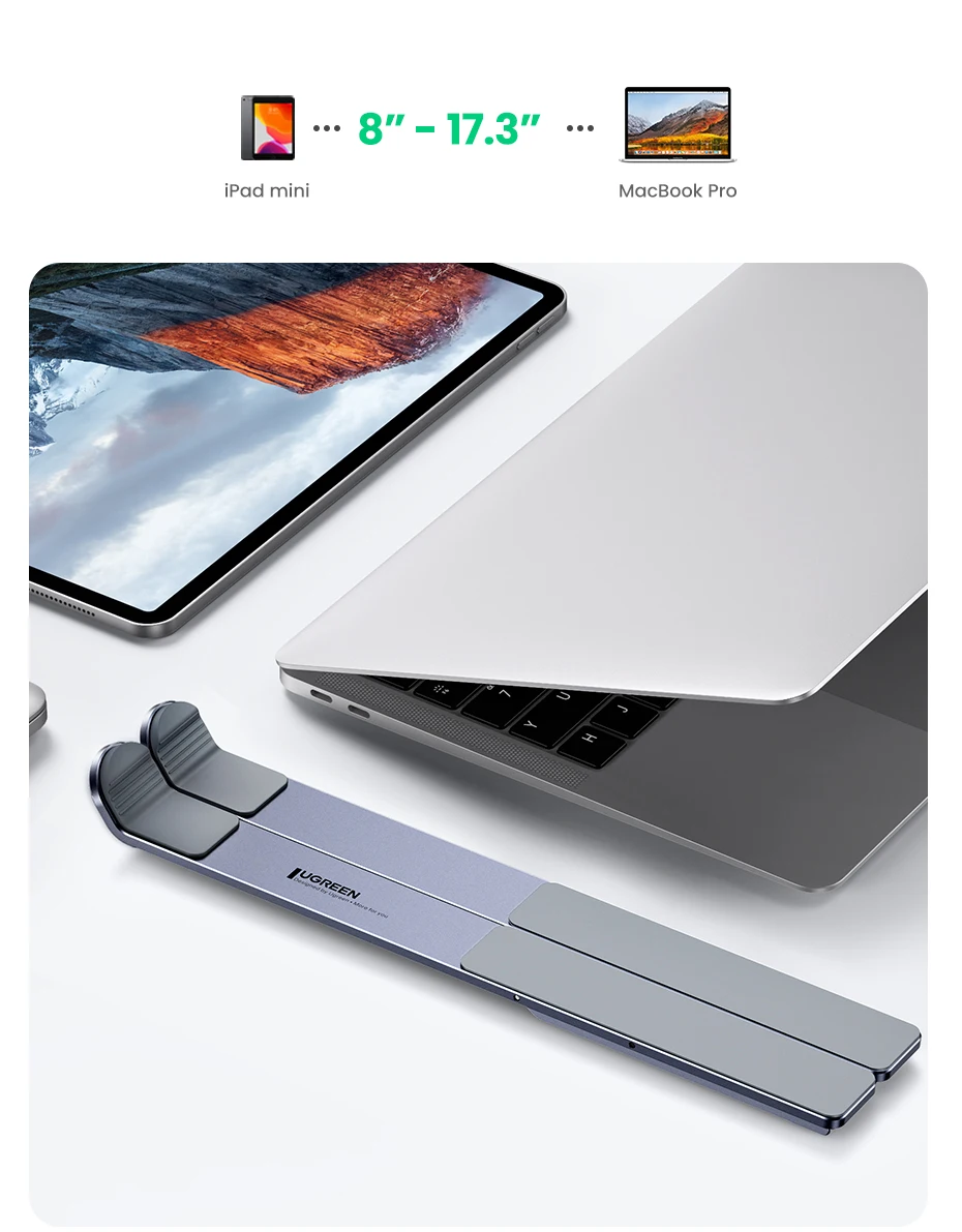 Support de PC Portable en Aluminium UGREEN – Image 14