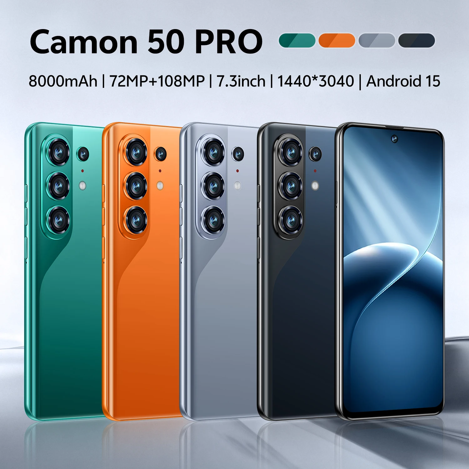 Camon 50 Pro 2026 – Nouveau modèle haute qualité, original, intelligent, 5G – Image 2