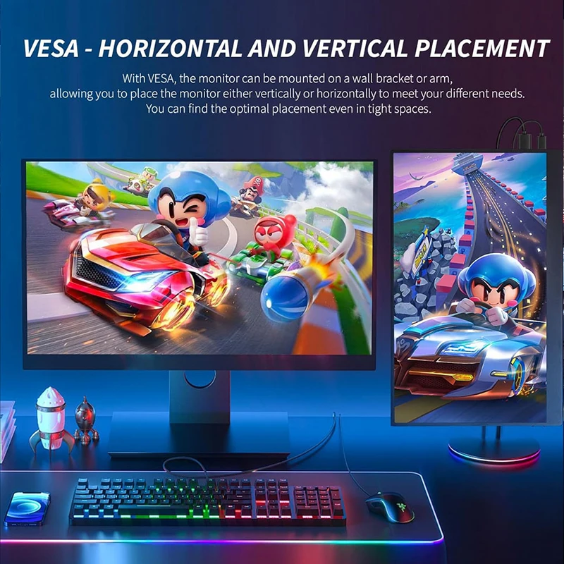 Moniteur Portable 16 Pouces 144Hz FHD+ – Image 3