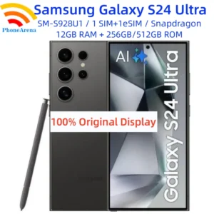 Samsung Galaxy S24 Ultra 5G - 12 Go RAM - 256 Go - 6.8" - Snapdragon