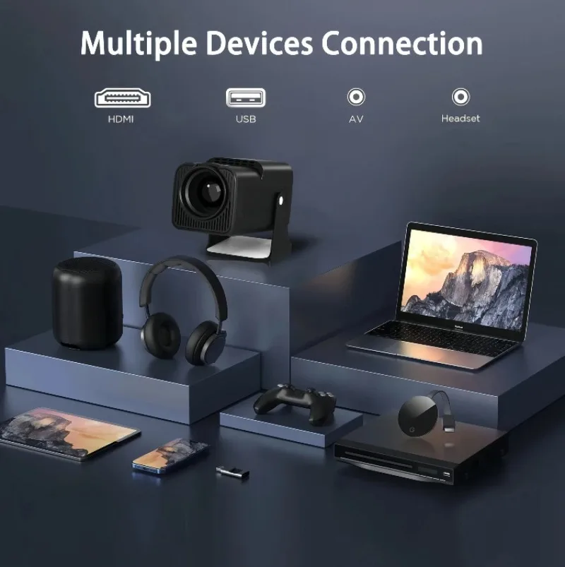 Projecteur Intelligent Portable HY320 MINI (4K / 1080P - Android - PTZ) – Image 21